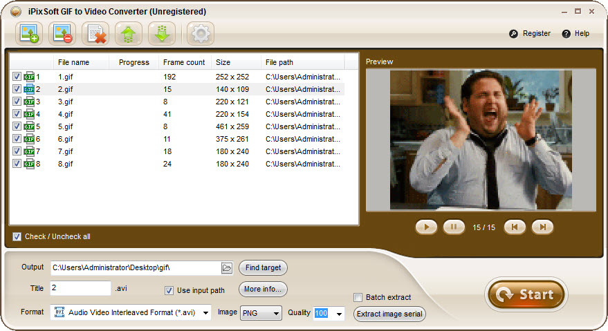 Download iPixSoft SWF to GIF Converter 4.6.0